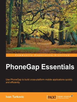 cover image of PhoneGap Essentials